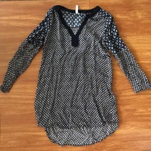 Andree Blue shirt dress/long top/tunic